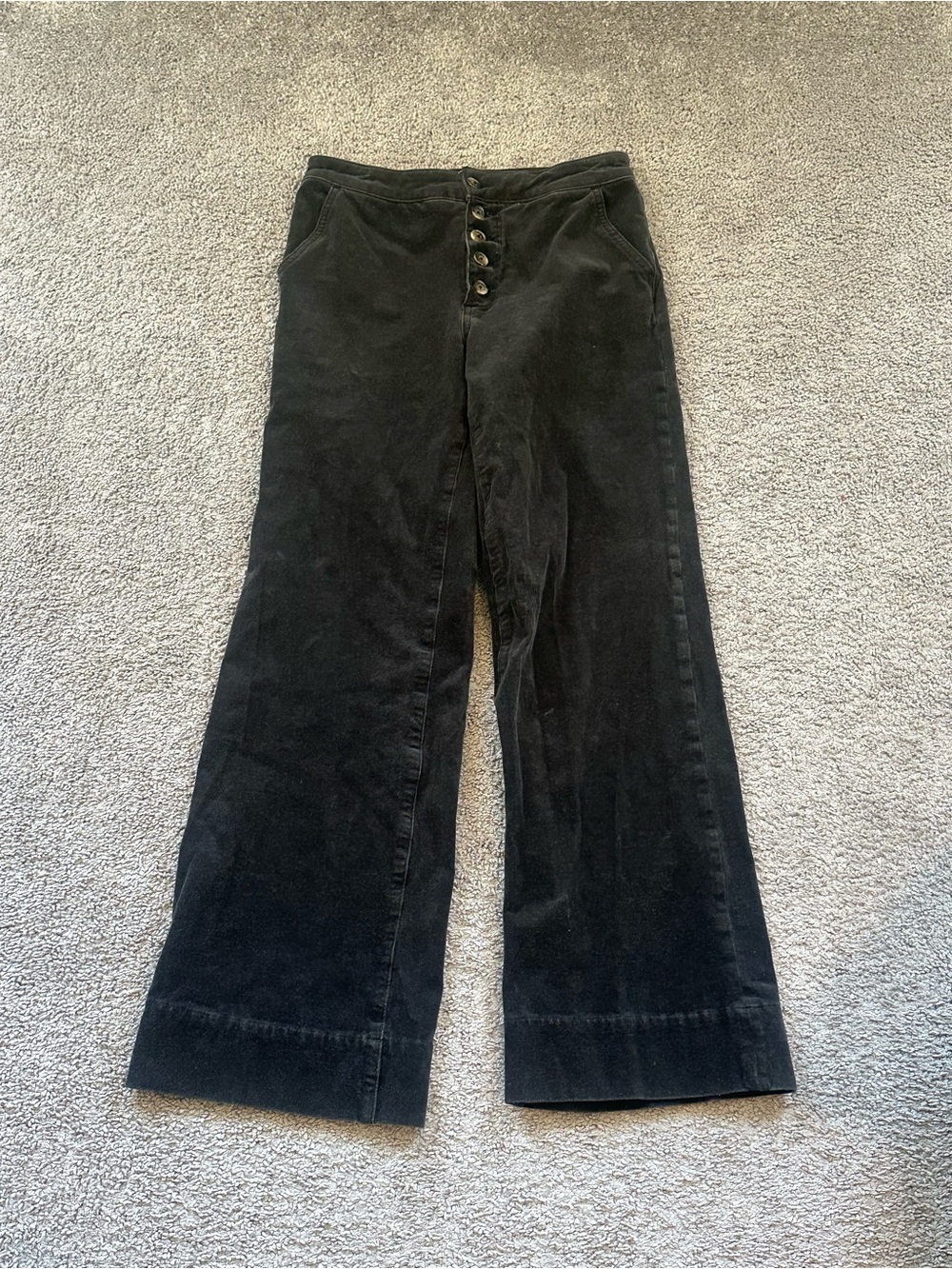 Anthropologie Pilcro and the Letterpress straight leg corduroy pants